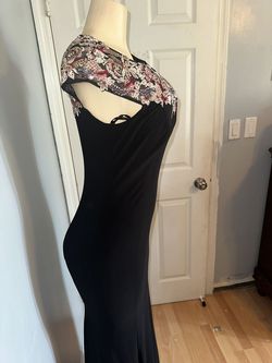 Xscape Black Size 8 50 Off Mermaid Dress on Queenly