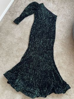 Green Size 16 Mermaid Dress on Queenly