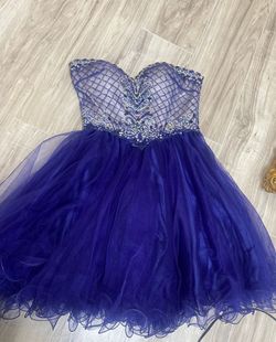 Style 778 Juliet Blue Size 8 50 Off 778 Floor Length Ball gown on Queenly