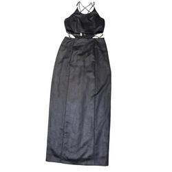 Nadine Black Size 8 Straight Dress on Queenly