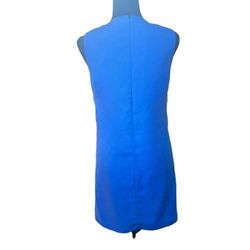 Karta Blue Size 4 High Neck Semi Formal Cocktail Dress on Queenly