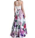 Style 3108 Dave and Johnny Multicolor Size 2 Tall Height Floral Ball gown on Queenly