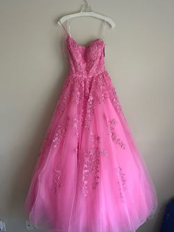 Sherri Hill Pink Size 6 Prom Medium Height Floor Length Quinceanera Ball gown on Queenly