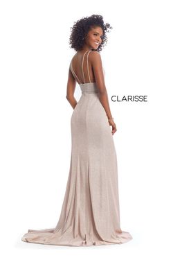 Style 8009 Clarisse Pink Size 2 Belt Floor Length Black Tie Side slit Dress on Queenly
