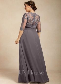 Style 152153 JJ's House Multicolor Size 16 Floor Length Free Shipping Plus Size A-line Dress on Queenly
