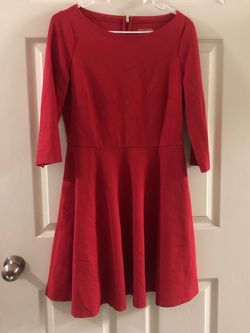 Kate spade Red Size 8 Interview Pockets Cocktail Dress on Queenly