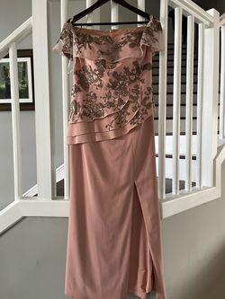 Daymor Pink Size 8 Floor Length A-line Dress on Queenly