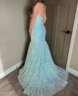 Christina Wu Light Green Size 0 70 Off Prom Mermaid Dress on Queenly