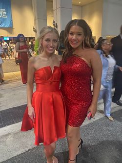 Ashley Lauren Red Size 8 50 Off Pageant Cocktail Dress on Queenly