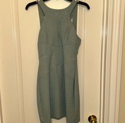 Speechless Blue Size 4 Girls Size Mini Jersey Cocktail Dress on Queenly