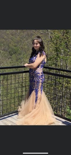 Sherri Hill Multicolor Size 14 Free Shipping Plus Size Tall Height Mermaid Dress on Queenly