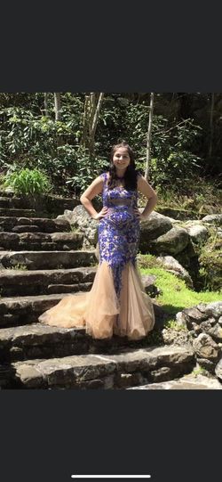 Sherri Hill Multicolor Size 14 Free Shipping Plus Size Tall Height Mermaid Dress on Queenly