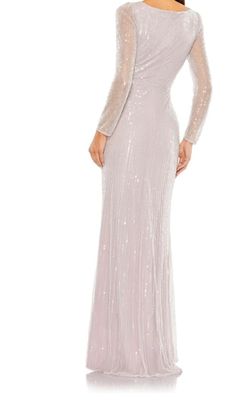 Style 93660 Mac Duggal Pink Size 22 Plus Size Polyester Side Slit A-line Dress on Queenly