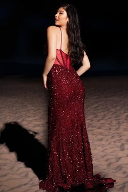 Style JVN25908 Jovani Red Size 2 Jvn25908 Straight Dress on Queenly