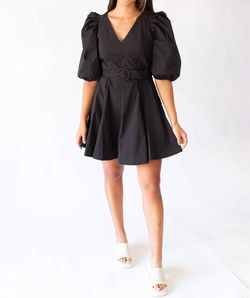 Style 1-1837821144-2696 LUCY PARIS Black Size 12 Sleeves Mini Cocktail Dress on Queenly