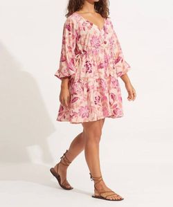 Style 1-1916316256-3471 Seafolly Pink Size 4 Free Shipping Tall Height Sorority Rush Cocktail Dress on Queenly