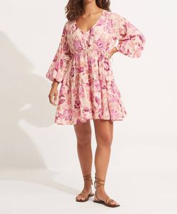 Style 1-1916316256-3471 Seafolly Pink Size 4 Mini Cocktail Dress on Queenly