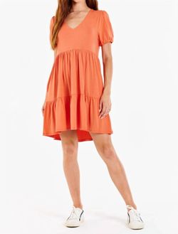 Style 1-2178709118-2901 Another Love Orange Size 8 Summer Free Shipping Cocktail Dress on Queenly