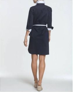 Style 1-2239952798-2588 Hinson Wu Blue Size 0 Navy Spandex Straight Pockets Cocktail Dress on Queenly