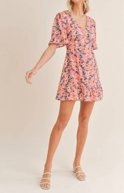 Style 1-2412241813-2901 Sadie & Sage Pink Size 8 Sleeves Mini Sadie And Sage Summer Cocktail Dress on Queenly