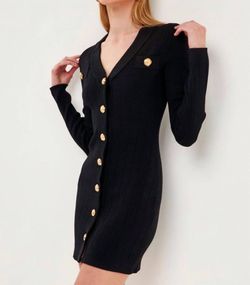 Style 1-2687366775-3471 2.7 AUGUST APPAREL Black Size 4 Sleeves Spandex Summer Tall Height Cocktail Dress on Queenly