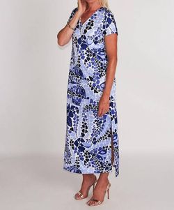Style 1-2697851404-2588 CK BRADLEY Blue Size 0 V Neck Tall Height Cocktail Dress on Queenly