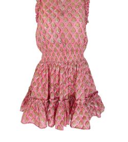 Style 1-2851020849-3236 Anna Cate Pink Size 4 Print Cocktail Dress on Queenly