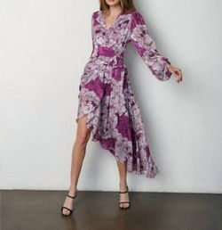 Style 1-3854453730-2791 hutch Purple Size 12 High Low Cocktail Dress on Queenly