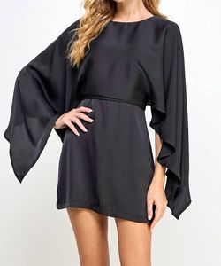 Style 1-3985245031-3471 Strut & Bolt Black Size 4 Polyester Long Sleeve Cocktail Dress on Queenly