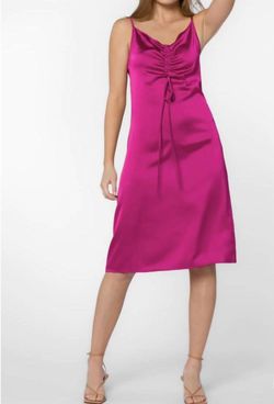 Style 1-4132059306-2696 Velvet Heart Hot Pink Size 12 Free Shipping Cocktail Dress on Queenly