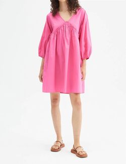 Style 1-4195241806-3236 Compania Fantastica Pink Size 4 Fitted Mini Cocktail Dress on Queenly