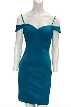 Style 1-440924948-1901 Dave and Johnny Green Size 6 Sorority Summer Cocktail Dress on Queenly