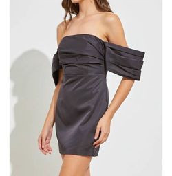 Style 1-656729264-3011 DO+BE Black Size 8 Tall Height Mini Summer Cocktail Dress on Queenly