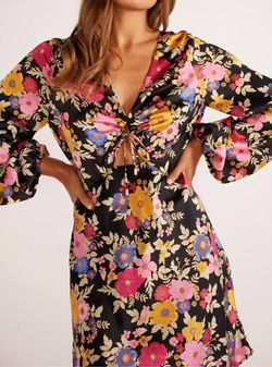 Style 1-1320641082-3855 MINKPINK Black Size 0 Floral Polyester Cocktail Dress on Queenly