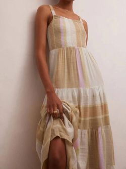 Style 1-1420368396-2696 Z Supply Nude Size 12 Tall Height Cocktail Dress on Queenly