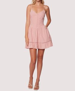 Style 1-1523378849-2696 LOST + WANDER Pink Size 12 Sweetheart Mini Cocktail Dress on Queenly