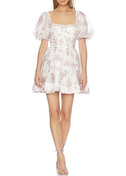 Style 1-1667075124-3236 BARDOT Multicolor Size 4 Floral Mini Cocktail Dress on Queenly