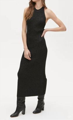 Style 1-173035182-3236 Michael Stars Black Size 4 Tall Height Halter Cocktail Dress on Queenly