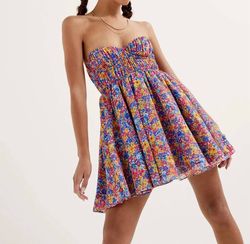 Style 1-1842850970-2901 for Love & Lemons Multicolor Size 8 Polyester Free Shipping Cocktail Dress on Queenly