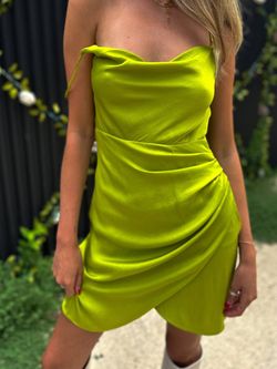 Style 1-2204855106-3855 GREYLIN Green Size 0 Sorority Spandex Cocktail Dress on Queenly
