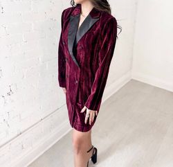 Style 1-2283458788-2901 adelyn rae Red Size 8 Blazer Free Shipping Cocktail Dress on Queenly