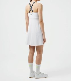 Style 1-2361740552-2901 J.LINDEBERG White Size 8 Tall Height Sorority Rush Sorority Cocktail Dress on Queenly