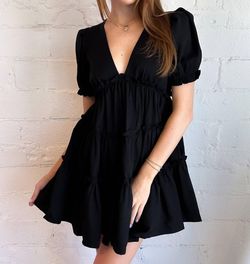 Style 1-2402168223-2791 Idem Ditto Black Size 12 Plus Size Free Shipping Sleeves Cocktail Dress on Queenly