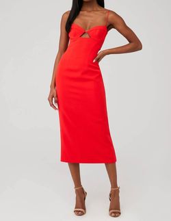 Style 1-2472135463-2696 BARDOT Orange Size 12 Padded Cocktail Dress on Queenly