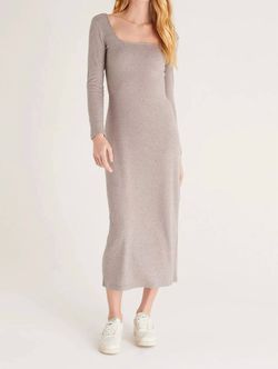 Style 1-2491920044-3236 Z Supply Gray Size 4 Cocktail Dress on Queenly