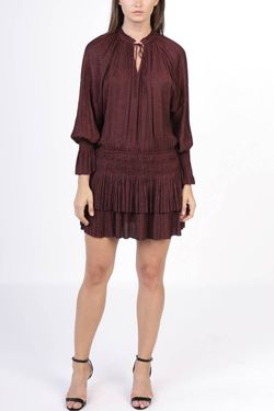 Style 1-266069864-2901 current air Red Size 8 Tall Height Burgundy Polyester Cocktail Dress on Queenly
