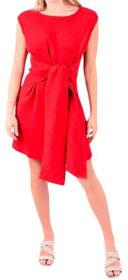 Style 1-2781642035-3855 Emily McCarthy Red Size 0 Straight Free Shipping Cocktail Dress on Queenly