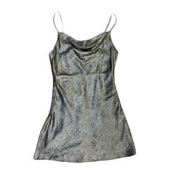 Style 1-2819209172-3011 Mustard Seed Silver Size 8 Casual Sorority Cocktail Dress on Queenly
