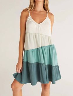Style 1-3023814029-2696 Z Supply Green Size 12 Free Shipping V Neck Plus Size Cocktail Dress on Queenly