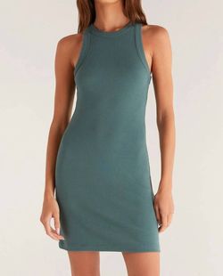 Style 1-3424413517-3236 Z Supply Green Size 4 Spandex Mini Cocktail Dress on Queenly
